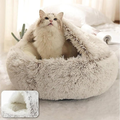 HiKyri Plush Cat Bed