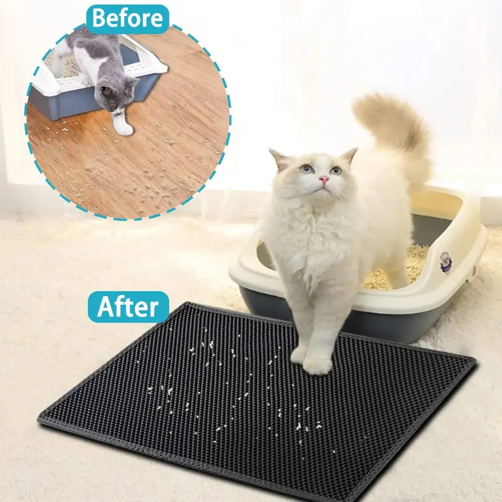 HiKyri Cat Litter Mat