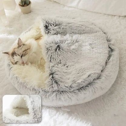 HiKyri Plush Cat Bed