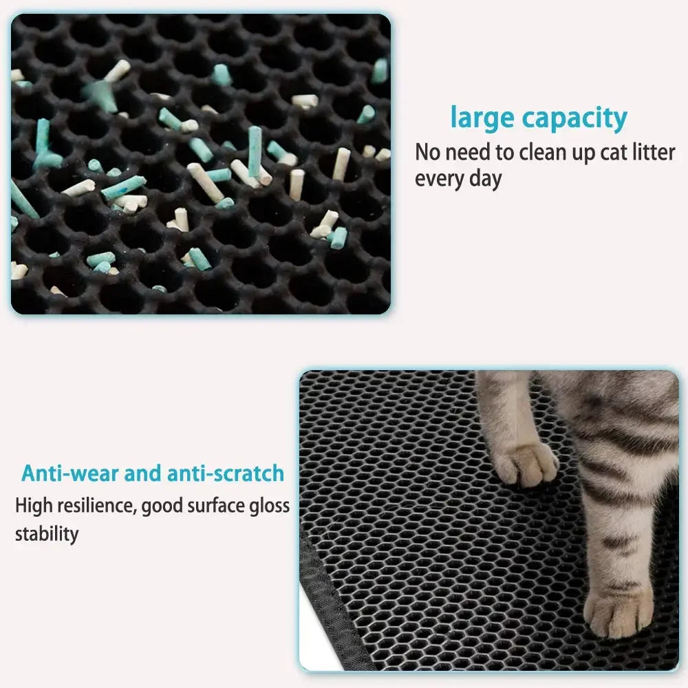 HiKyri Cat Litter Mat